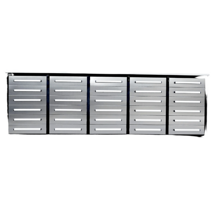 Chery Industrial 10ft Storage Cabinet with 30 Drawers