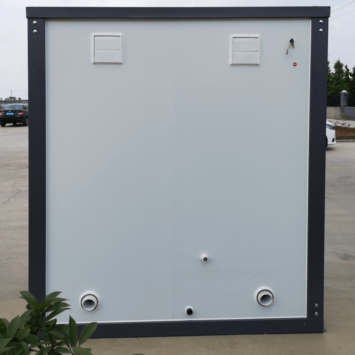 Bastone 2 Private  Toilet Stalls Portable Restroom