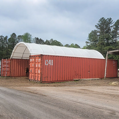 20'x40' container shelter customer pic