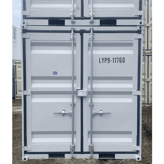 9ft Small Cubic Shipping Container#color_light grey