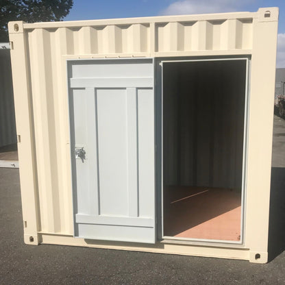 9ft Small Cubic Shipping Container#color_beige
