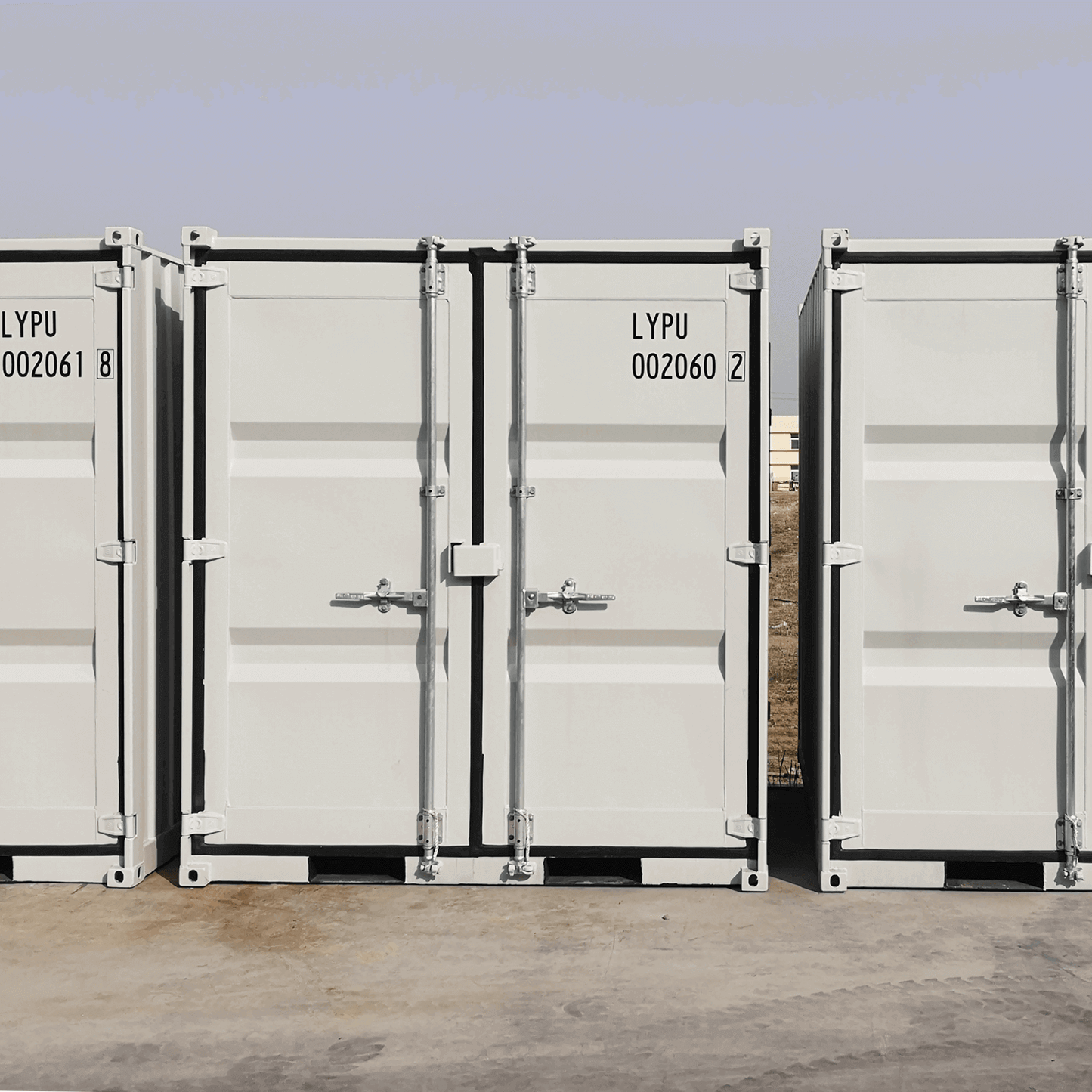 9ft Small Cubic Shipping Container#color_beige