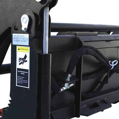 Greatbear 78" Heavy Root Grapple Rake Hydraulic System