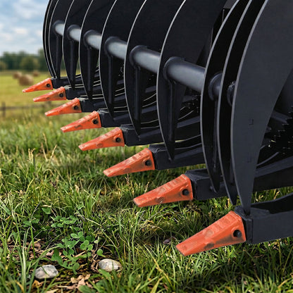Greatbear 78" Heavy Root Grapple Rake Tines