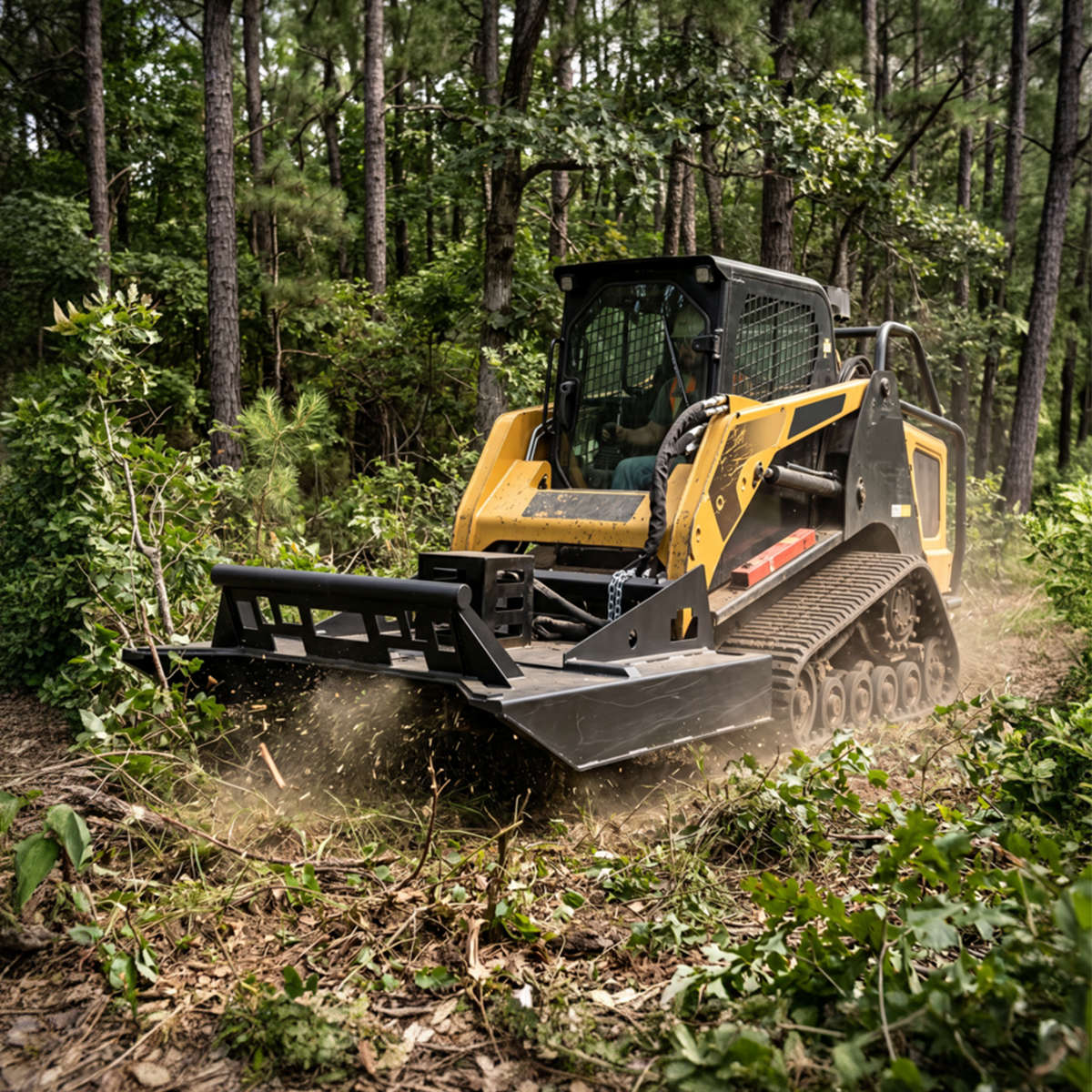 Greatbear Skid Steer Brush Cutter