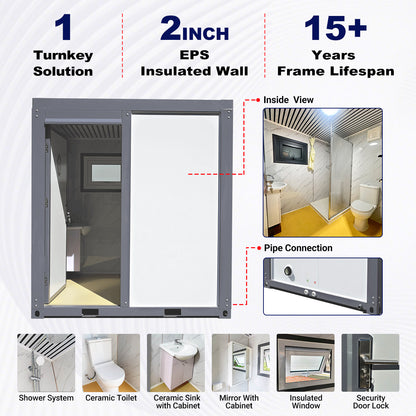 Portable Restroom w/ Showers