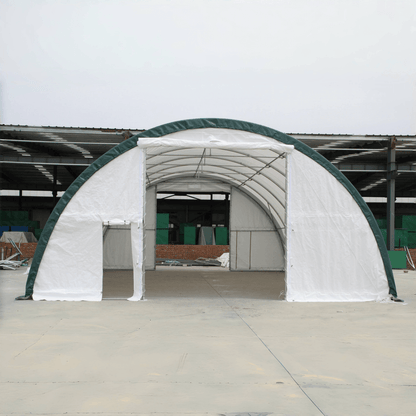 Single Truss Arch Storage Shelter W30'xL40'xH15'