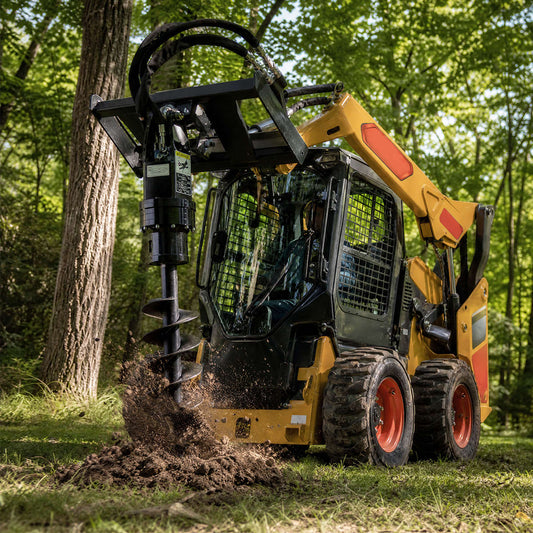Skid steer auger